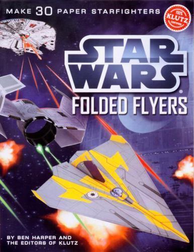 Star wars folded flyers craft - wars,